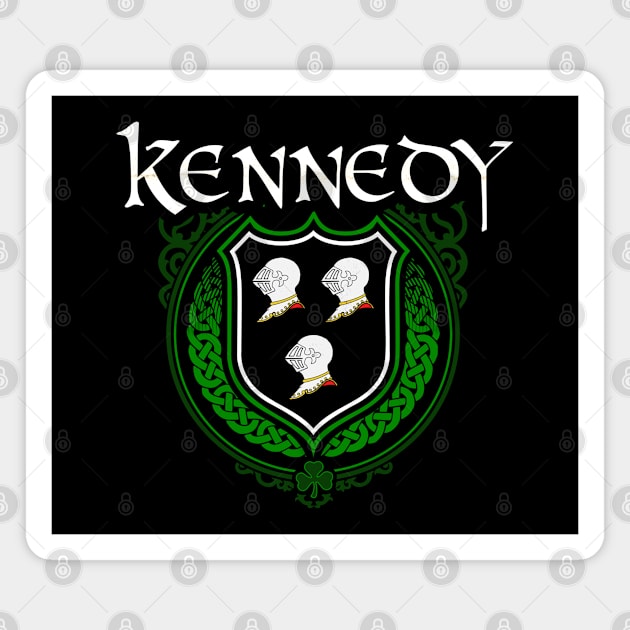 Kennedy Family Irish Coat of Arms Magnet by Celtic Folk